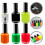 set peintures avec loupe peinture fluorescente 7