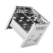1 Pièce De Barbecue Extérieur En Acier Inoxydable -Vent