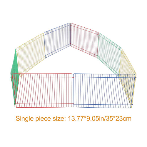 clôture d'exercice 8 pièces pour , grillage cage petits animaux 1