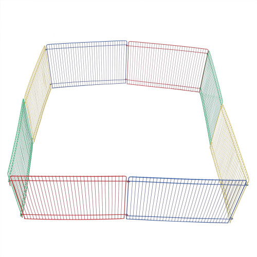 clôture d'exercice 8 pièces pour , grillage cage petits animaux 2