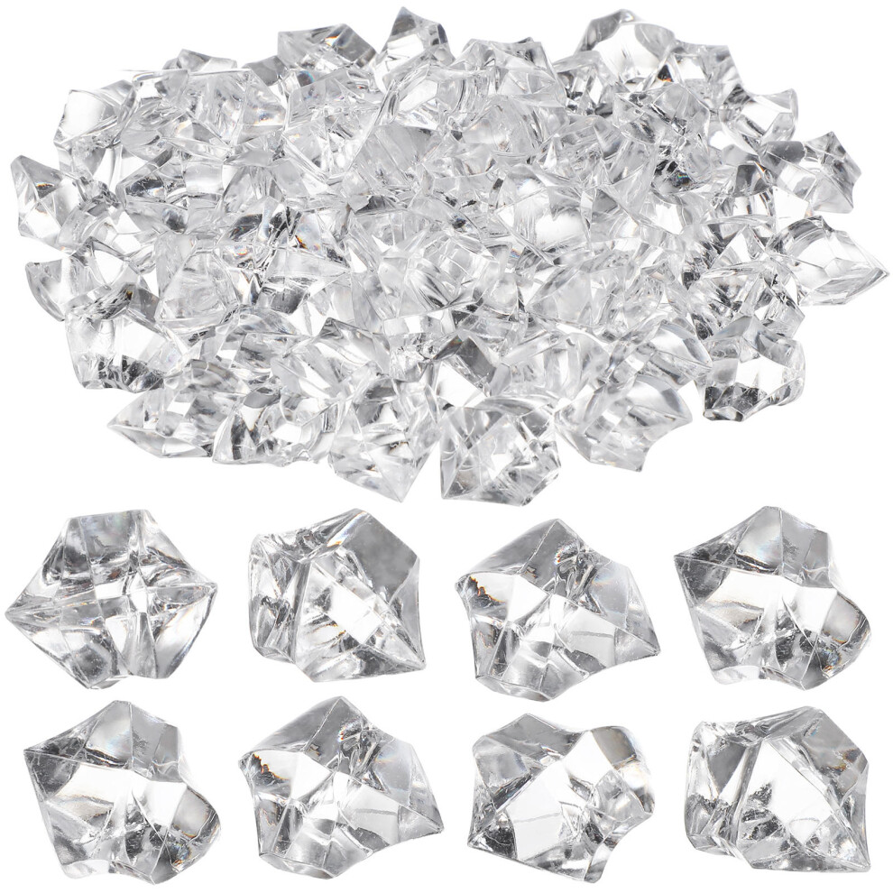 100Pcs Acrylic Fake Ice Cubes For Photography Props 3021120578238