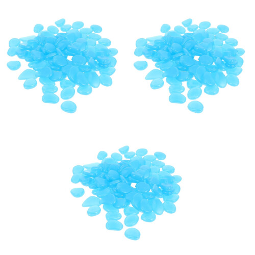 900 Pcs Aquarium Glowing Luminous Stones 2