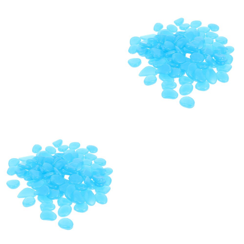 600 Pcs Aquarium Glowing Luminous Stones 2