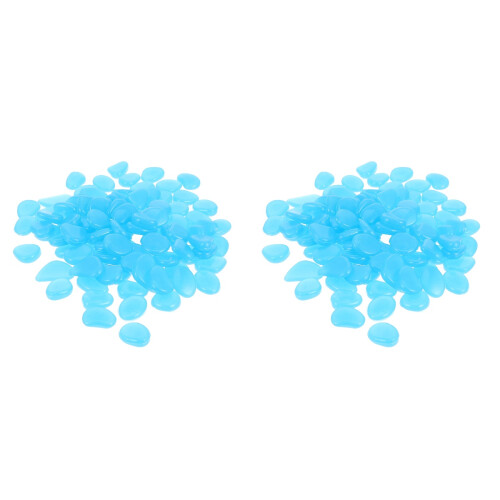 600 Pcs Aquarium Glowing Luminous Stones 1
