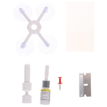 1Ensemble Kit Réparation Longue Fissure Pare- ABS