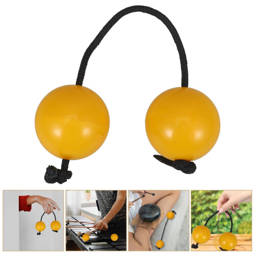 Musical Sand Shaker Egg Shaker Yellow 2pcs 2