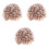 3Paquets Polis Multicolores Pour Aquarium Pots De Fleurs 3