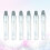 6pcs Dustless Chalk Holder Adjustable Transparent Clip for Teachers 6