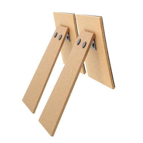 2pcs Wood Picture Frame Easel Backing for Tabletop Display