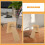 2pcs Wood Picture Frame Easel Backing for Tabletop Display 9