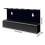 Durable Transparency Boomerangs Display Shelf Wall-Black 4