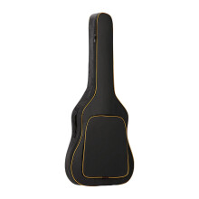 41 Inch Acoustic Guitar Carrying Bag With Pockets And Adjustable Strap For 41 Inch Guitars, Orange