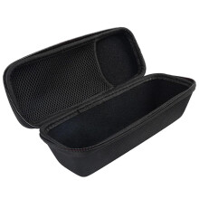 Speaker Bag EVA Shockproof Speaker Storage Case, Portable Carrying Case For Speakers, Travel Protective Cover, Black