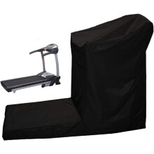 Black Treadmill Cover Outdoor Dustproof Running Machine Folding Cover 81.1 x 37.01 x 66.93 In Rain And Sun Resistant