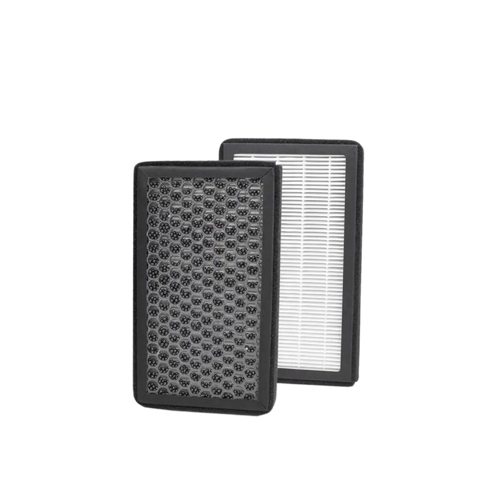 Hepa Activated Carbon Air Filter For Tesla Model 3/Y Pm2.5 All Year 2 Pieces Set Replacement 9354506450670
