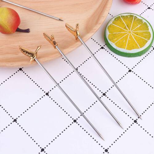 5 Unidades Acero Inoxidable Forma Greylag Para 1