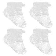 100 Pièces Housses En Plastique Pour Pieds, Couvertures Transparentes