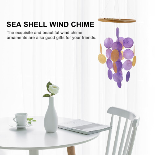1St Creatieve Seashell Windgong Hangend Voor Buiten En 2