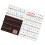 2 Ensembles D'Autocollants Pour Clavier De /61/54/49 Touches 9