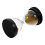 3pcs 30 Seconds Gold Beads Hourglass Timer Toy 1