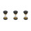 3pcs 30 Seconds Gold Beads Hourglass Timer Toy 8