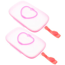 2Pcs Portable Baby Wet Wipes Dispenser Storage Box