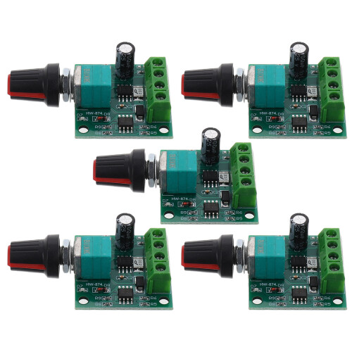 5pcs 1.8v-12v PWM DC Motor Speed Controller 2a