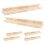 6 Pezzi Portatessere In Legno , 19 cm 1
