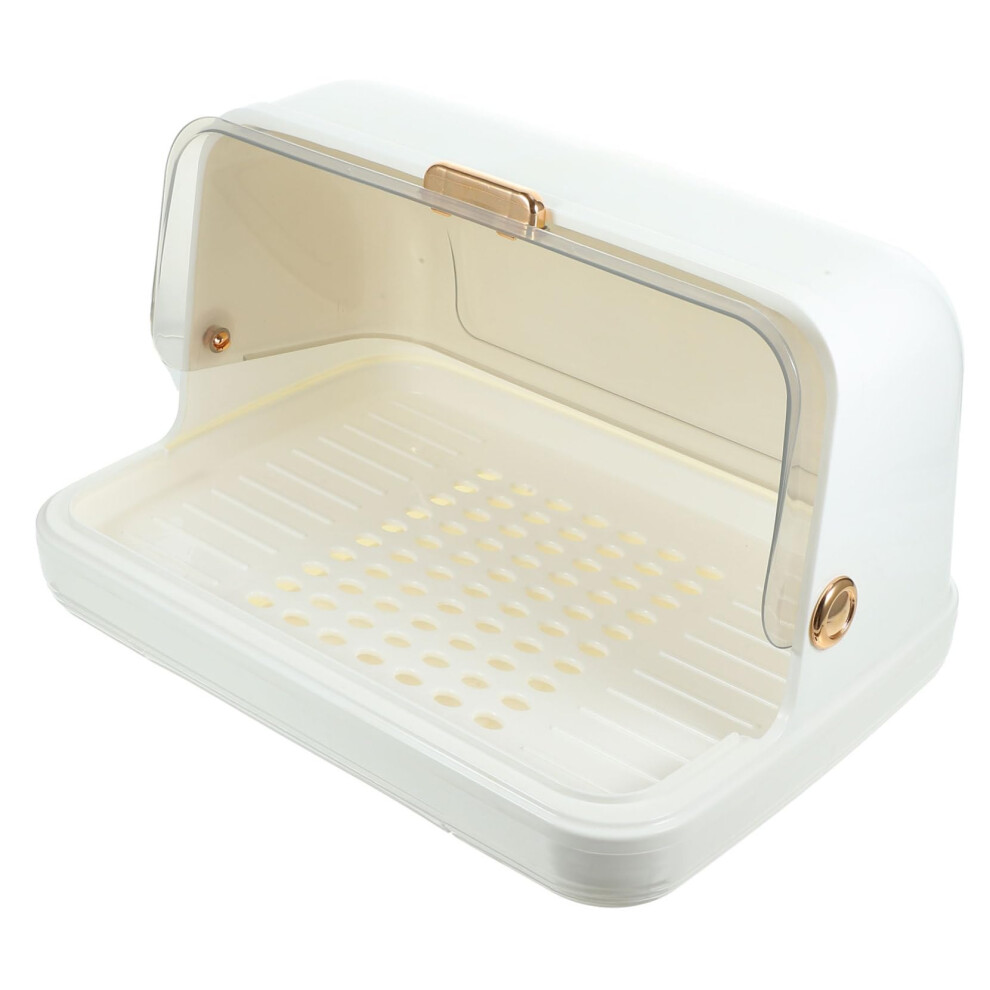 Plate Drainer Multi-Use Drying Tray Baby Bottle Rack Dryer Bottle Organizer White