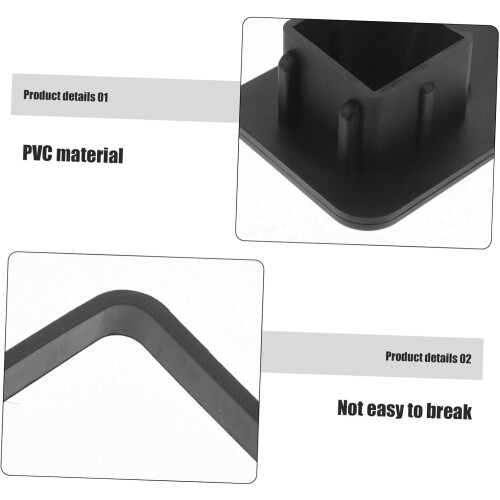 Trailer Hitch Cover 2-Inch Receiver Replacement Tow Protector Cap ABS Plastic Black Car Trailer Compatibility 2