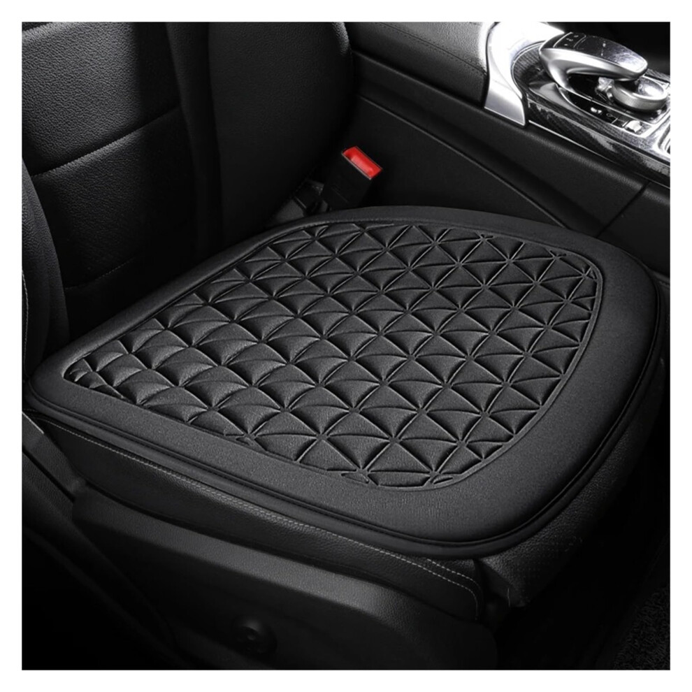 Car Seat Cushions Breathable Decompression Soft Universal Four Seasons Single Sheet Car Seat Cover Set Black 9016109555830