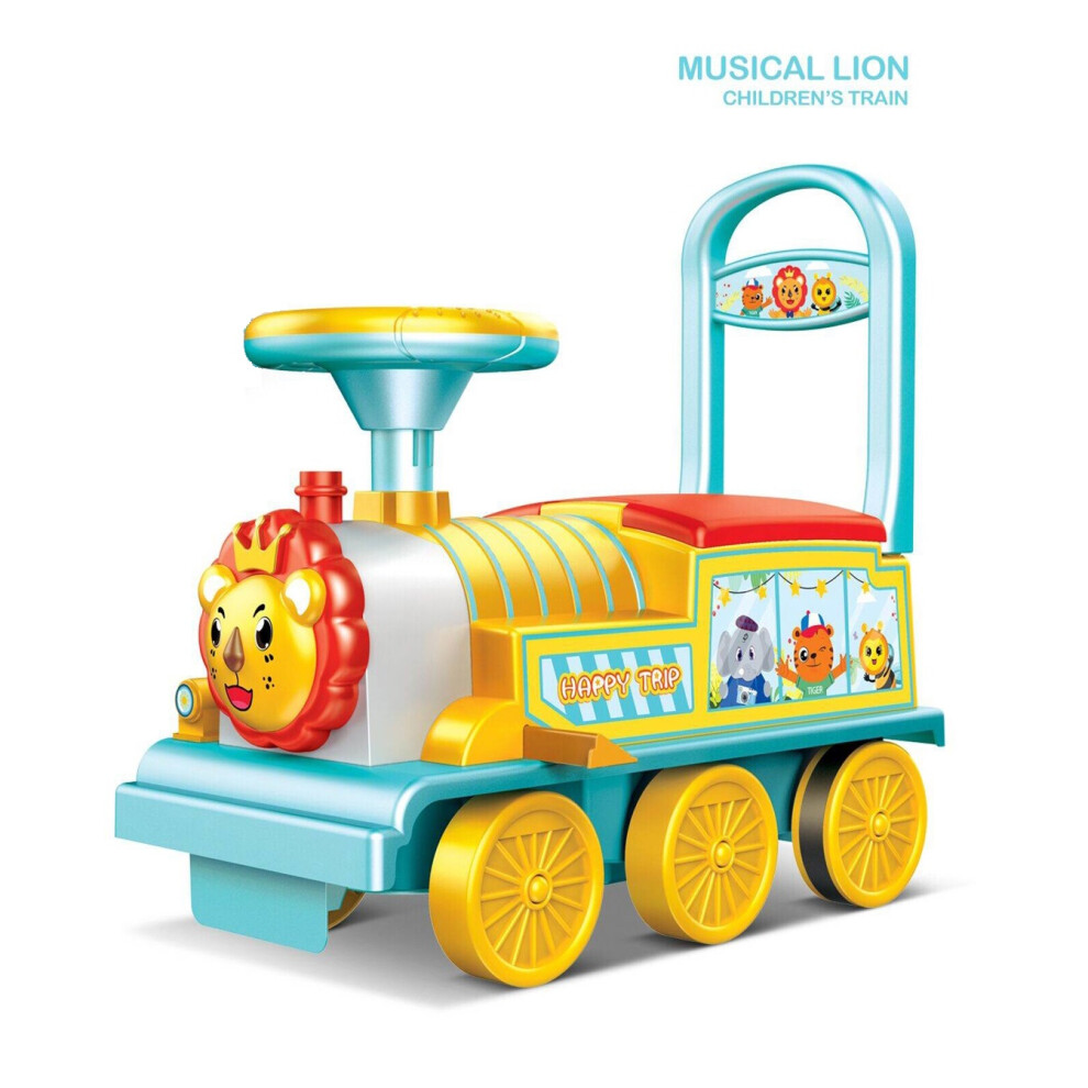 Photos - Kids Electric Ride-on 6V Kids Ride On Lion Train Electric Ride On Car