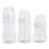 3-teiliges Babyflaschen-Set, PP-Silikon, weich, 3