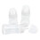 3-teiliges Babyflaschen-Set, PP-Silikon, weich, 8