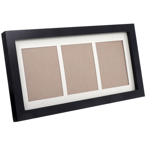 3-Grid Desktop Photo Holder Bedroom Picture Frame Display