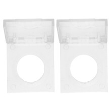 2pcs 16mm rhinestone light pad switch cover for tracing