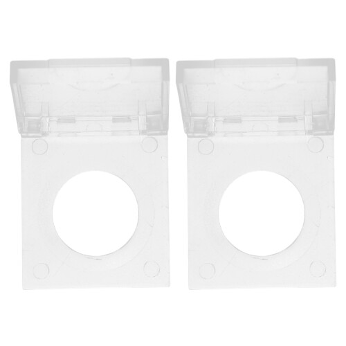 2pcs 16mm rhinestone light pad switch cover for tracing