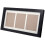 3-Grid Desktop Photo Holder Bedroom Picture Frame Display 11