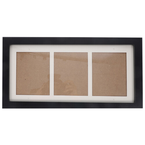 3-Grid Desktop Photo Holder Bedroom Picture Frame Display 1