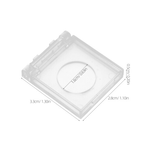 2pcs 16mm rhinestone light pad switch cover for tracing 2