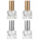 4 Pezzi Atomizzatore Ricaricabile in Cristallo 10 Ml 3