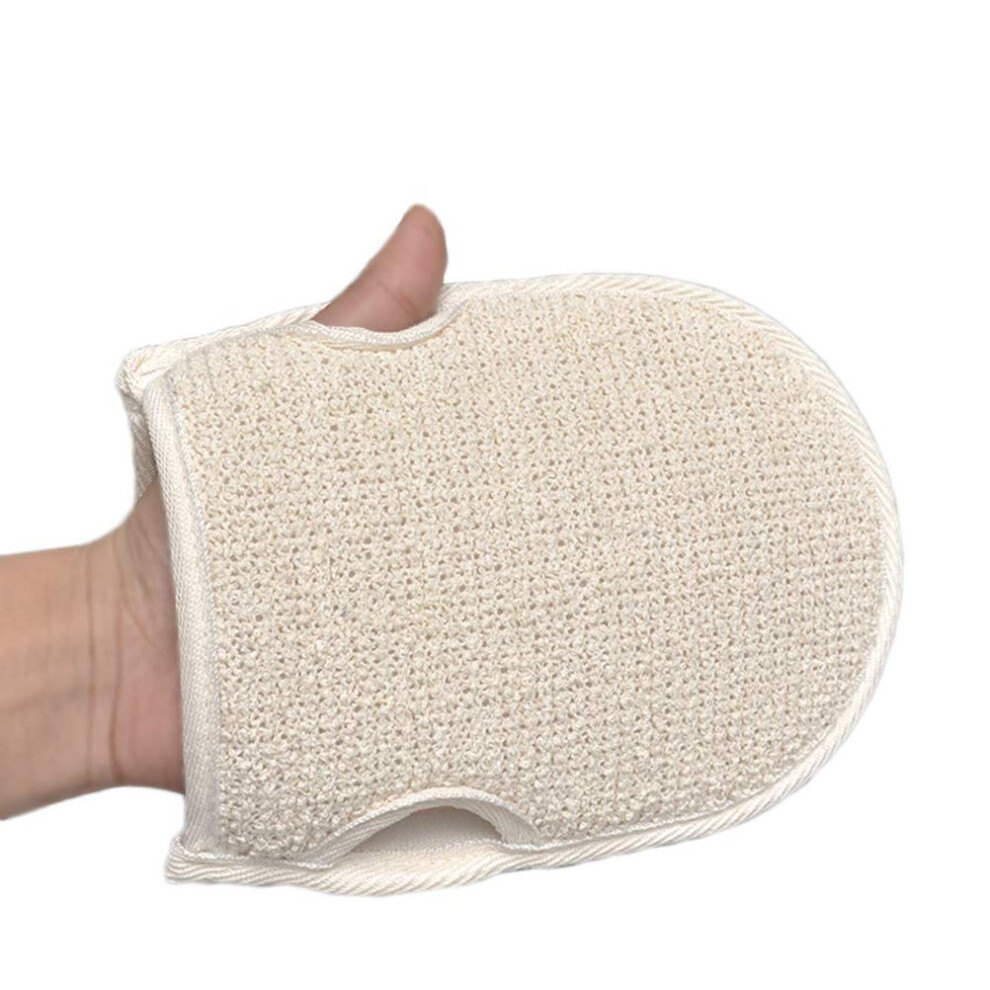 Egyptian Loofah Exfoliating Loofah Glove Pad Loofah Gloves Bath Scrubber Loofah Sponge Pad Assorted Color