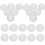 24pcs reusable plastic ice cubes for cooling drinks 10