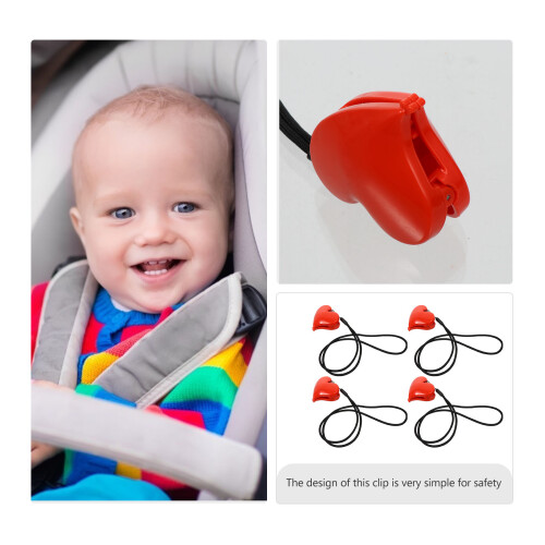 2Sets Plastic Clips Baby Buggy Dekbedklemmen Ontwerp 1