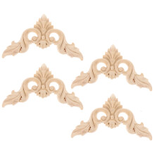 4St Retro Meubel Onlay Appliques Voor DIY Decoratie