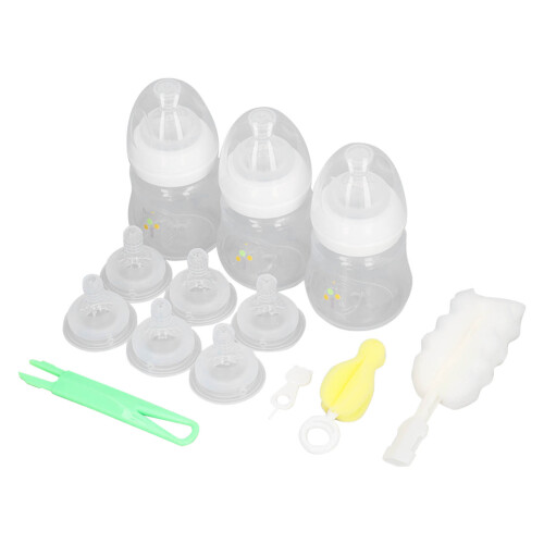 Babyflaschen-Set mit breiter Öffnung, langsamer 2