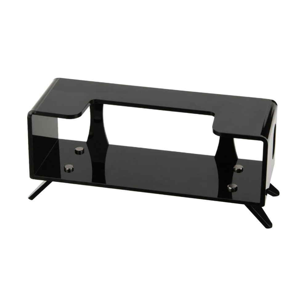 Desktop Stand For Speakers Display With Silicone Pad Isolation And Acrylic Dock Black 9016109556479