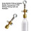 CO2 Cartridges Adapter Quick Release Inflation Connector European Thread Bottle Refill Adapter 3