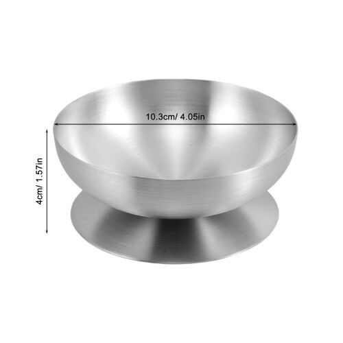 Coppa In Acciaio 100 Ml Per Gelato Dessert Pudding 2