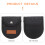 Houder voor gitaarplectrums en , draagbare organizer 8